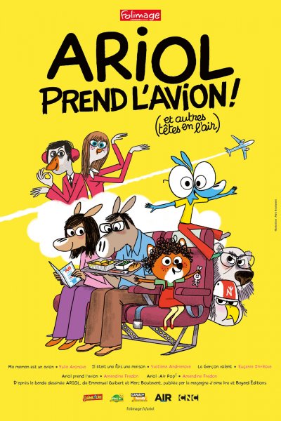 Ariol prend l’avion (et autres têtes en l’air) ! 