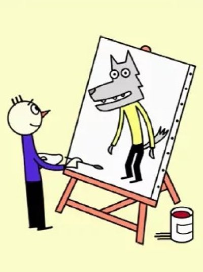 Pour faire le portrait d'un loup