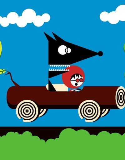 T'es où mère-grand!