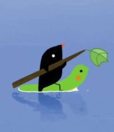 La Mésange et la Chenille