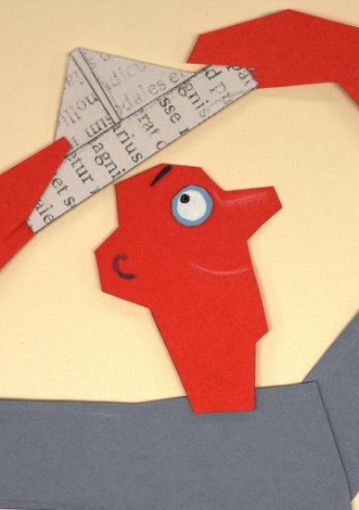 La promenade de Monsieur Papier