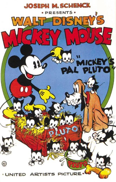 Mickey et son ami Pluto