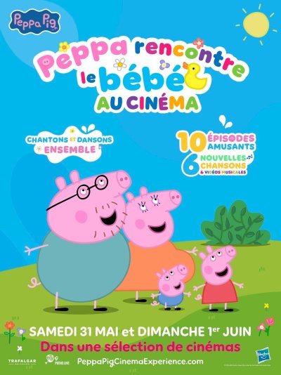Peppa rencontre le bébé au cinéma