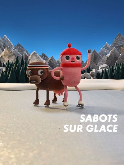 Sabots sur la glace