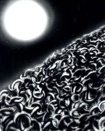 Sous la lune couchante